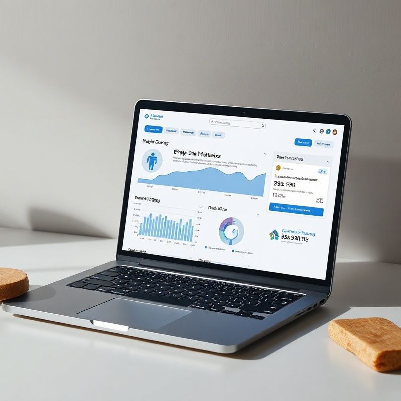 Healthpathv sučelje na laptopu